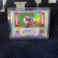2025 NFL Optic Marquise Brown Auto Hashmarks HM-MB