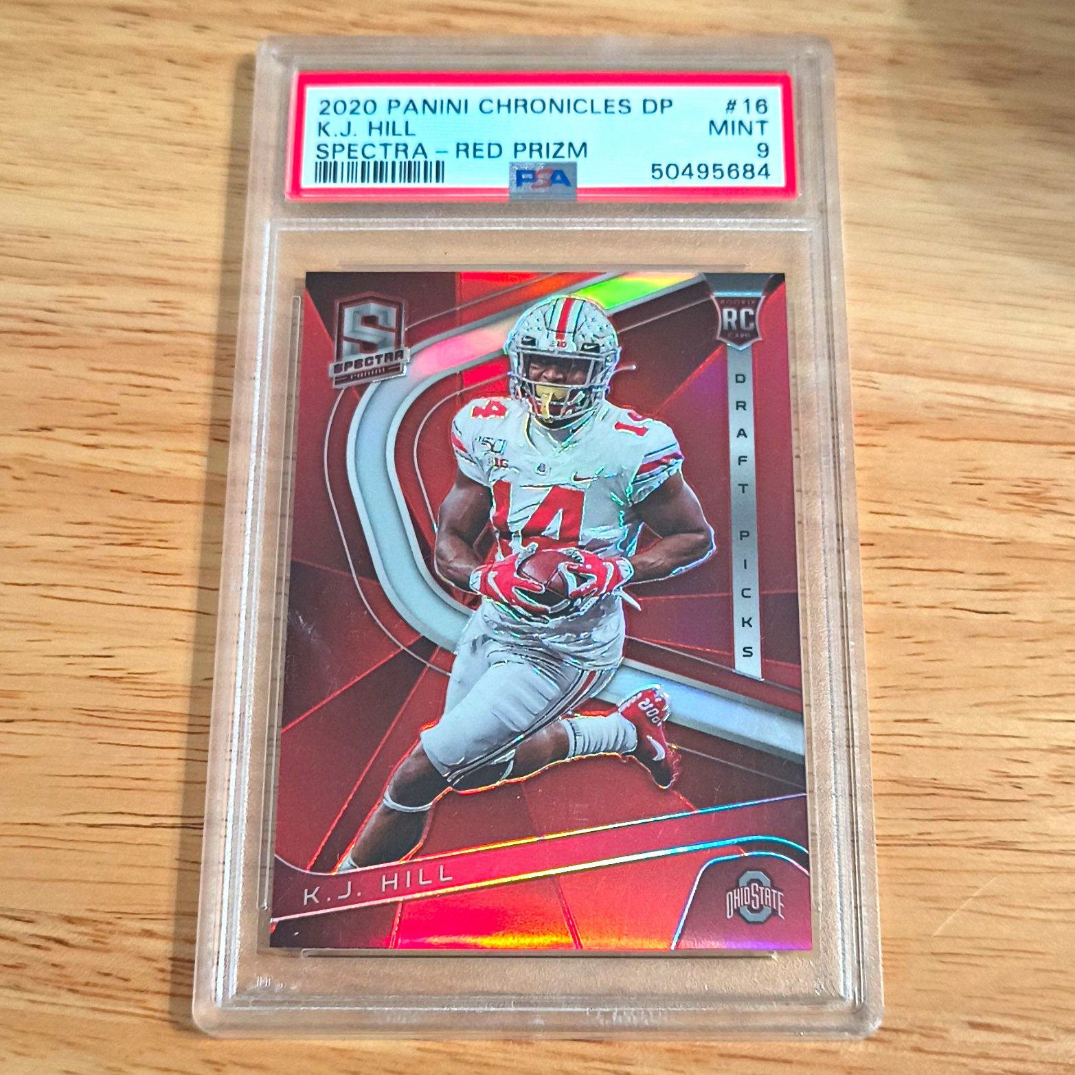 KJ Hill Panini Chronicles Draft Picks Spectra #16 Red
