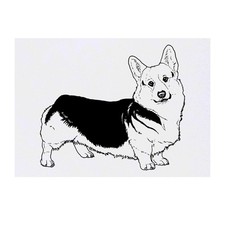 'Welsh Pembroke Corgi' Temporary Tattoos / Transfers TO00041950