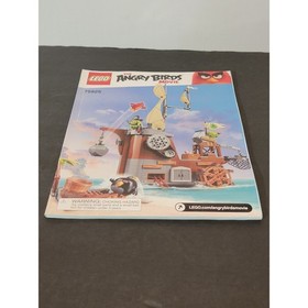 LEGO The Angry Birds Movie Piggy Pirate Ship Set #75825 *Manual Only*