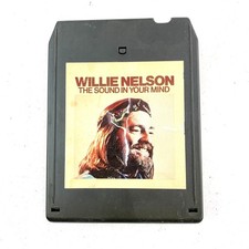 Willie Nelson The Sound In Your Mind 8-Track Tape 1976 Columbia Country