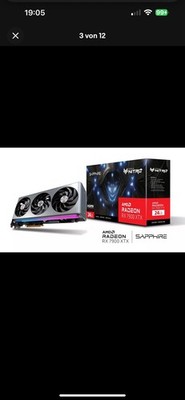 Sapphire Nitro+ Radeon RX 7900XTX Vapor-X, 24GB GDDR6, HDMI, 3x DP