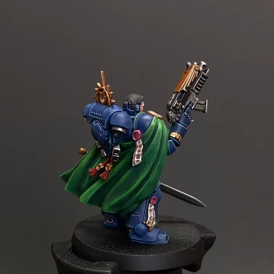 Captain Uriel Ventris Warhammer 40k Space Marines Pro Painted