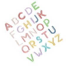 26 Pcs Cute Colorful Paper Clips Office Student Supplies Binder Small