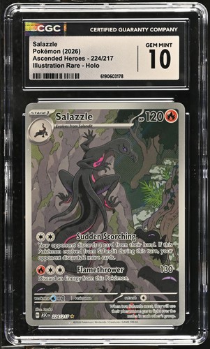 Salazzle graded CGC 10 for sale on eBay
