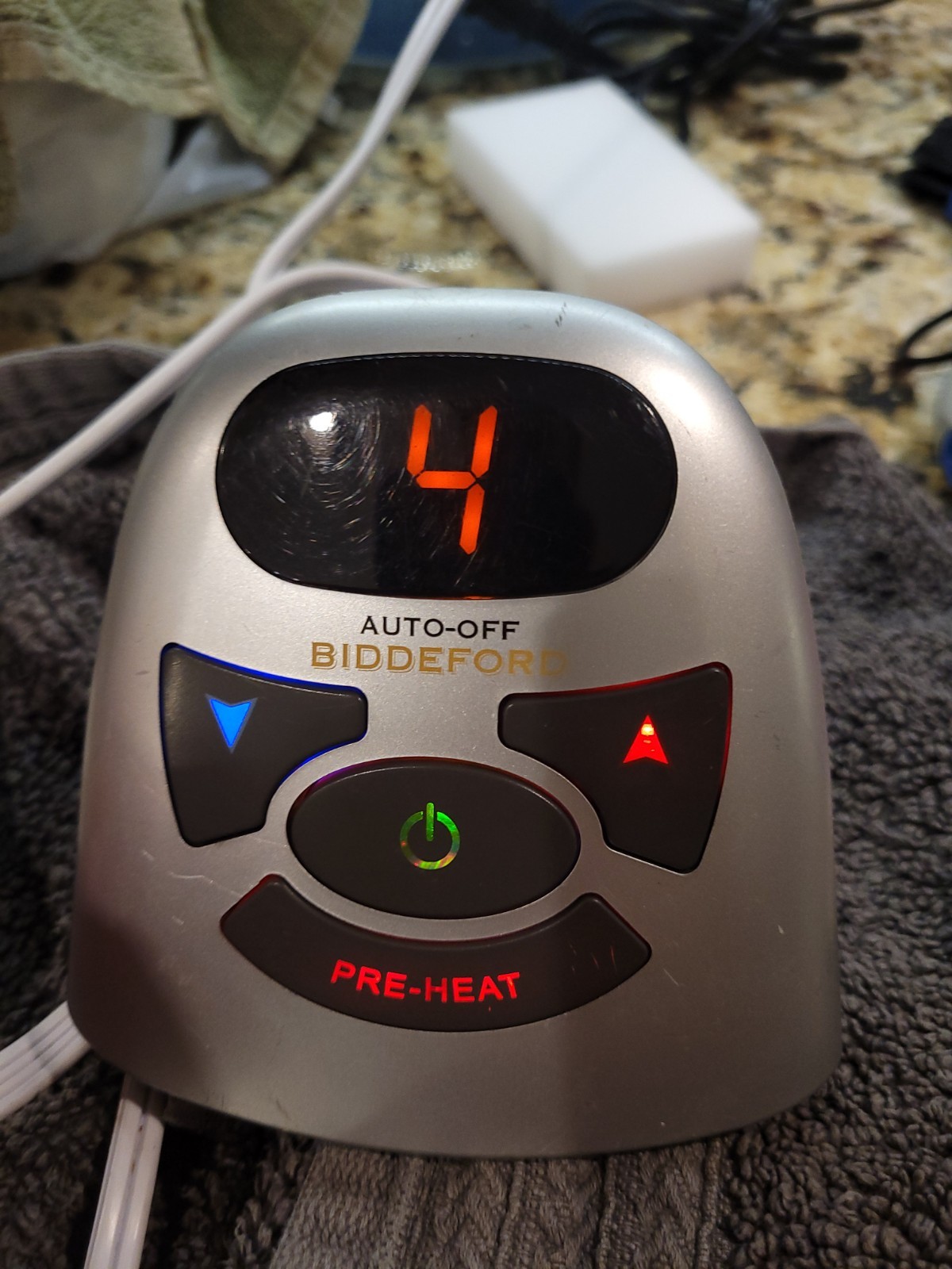 ***GENUINE BIDDEFORD SINGLE ELECTRIC BLANKET 4 PRONG HEAT CONTROLLER (TC16B0)***