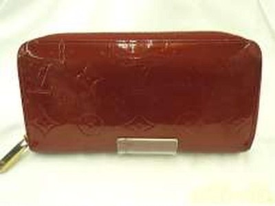 LOUIS VUITTON Monogram Vernis Zippy Wallet M91981 Used