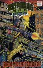Zombie War Earth Must Be Destroyed 1B FN+ 6.5 1993 Stock Image