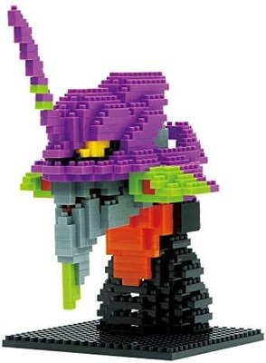 Nanoblock Evangelion TEST TYPE-01 (head) EVANGELION:3.0 original series