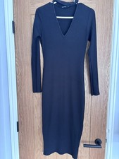 Good Condition Boohoo Womens Size 12 Bodycon Midi Dress