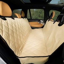 Premium Rear Car Seat Protector w/Hammock  Washable  Waterproof Back Seat D...
