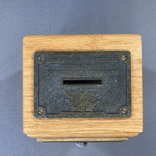 United States Post Office USPS Limited Edition USPS Lockbox Bank - Picture 3 of 8