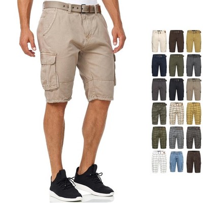 Indicode Herren Cargoshorts Monroe-Herrenshorts Bermuda Shorts Kurze Hose Männer