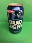 NEW 2024 BUDWEISER BUD LIGHT BEER CAN NEW ENGLAND PATRIOTS FOOTBALL KICKOFF CAN — photo 2