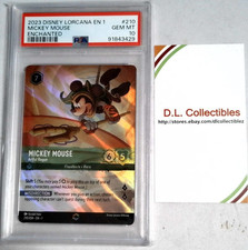 Disney Lorcana EN 1 The First Chapter 210 Mickey Artful Rogue ENCHANTED PSA 10
