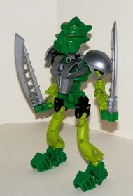 LEGO Bionicle Toa Lewa Nuva #8567 Complete With Manual No Canister 