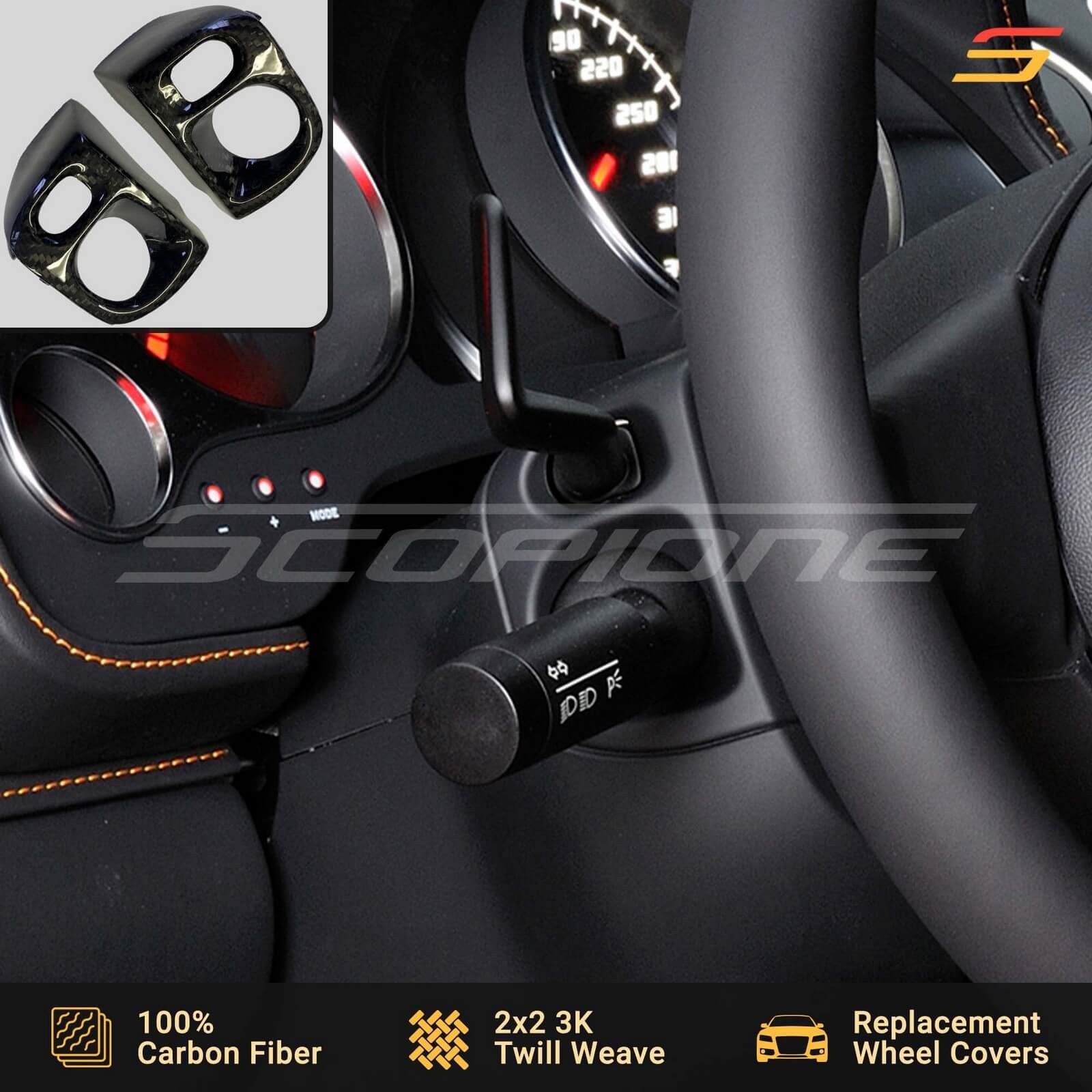 Lamborghini Gallardo Steering column cover P/N 400953561B