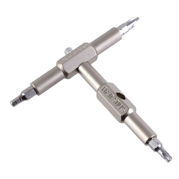 Сменное издание Fix It Sticks - Модульный стальной инструмент для ремонта велосипедов с 8 насадками 7390₽