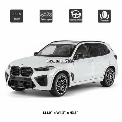 1:18 X5 M Competition LCI Model Car Diecast SUV Metal Vehicles