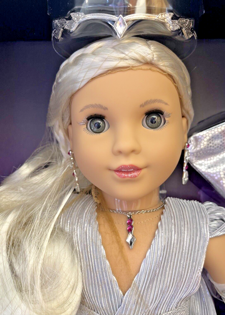 American Girl Shimmering Silver 🩶 Holiday Collector Doll