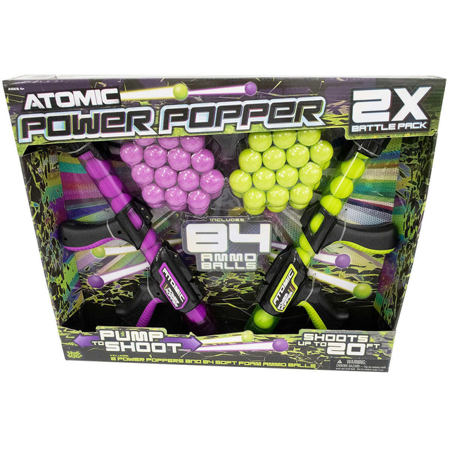 Atomic Power Popper Battle Pack With 84 