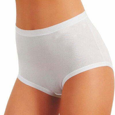 6 Women's Jadea Cotton Modal Stretch Briefs With Tubular Elastics -787