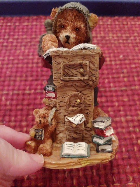 Vintage K's Collection My Little Bears Limited Edition Bear at Desk Figurine | eBay