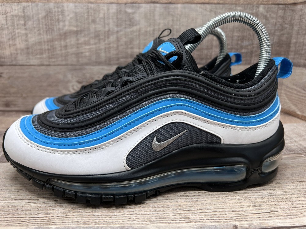 Nike Air Max 97 GS White Neutral Grey Dark Youth Womens Size 4Y 5.5 921522-106