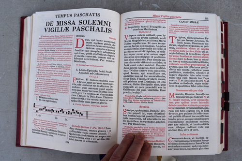 Älteres Römisches Messbuch, Missale Romanum, Liturgisches Buch, 1962 (CU504) Kelch Co - Bild 9 von 24