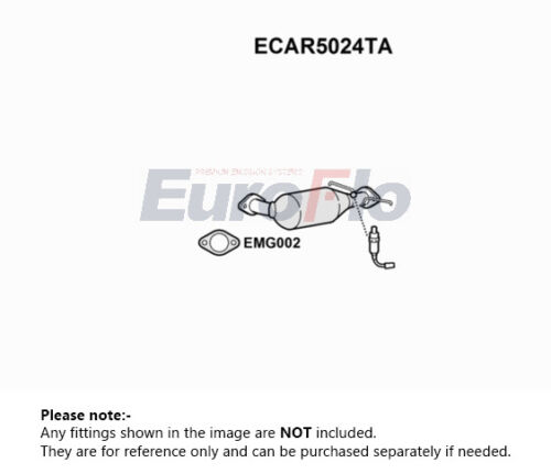 Type de convertisseur catalytique approuvé pour ALFA ROMEO 156 932 1,8 00 à 06 EuroFlo - Photo 1/1