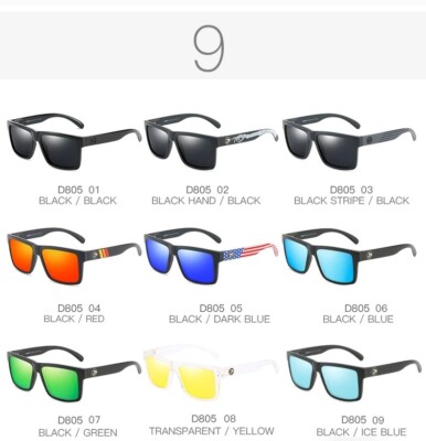DUBERY Polarized Sunglasses Men Women Driving Sports Glasses  display picture 2