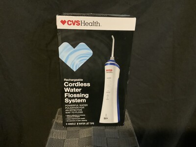 CVS Health Rechargeable Cordless Water Flossing System New | eBay
