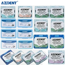 Tubos bucales de ortodoncia dental 1er 2do tubo molar Roth MBT 022 018 Bondable