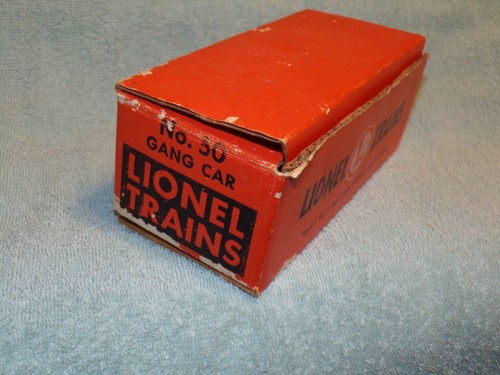 Lionel Original Vintage Postwar 50 Gang Car Runs Great Both directions, With OB - Picture 8 of 9