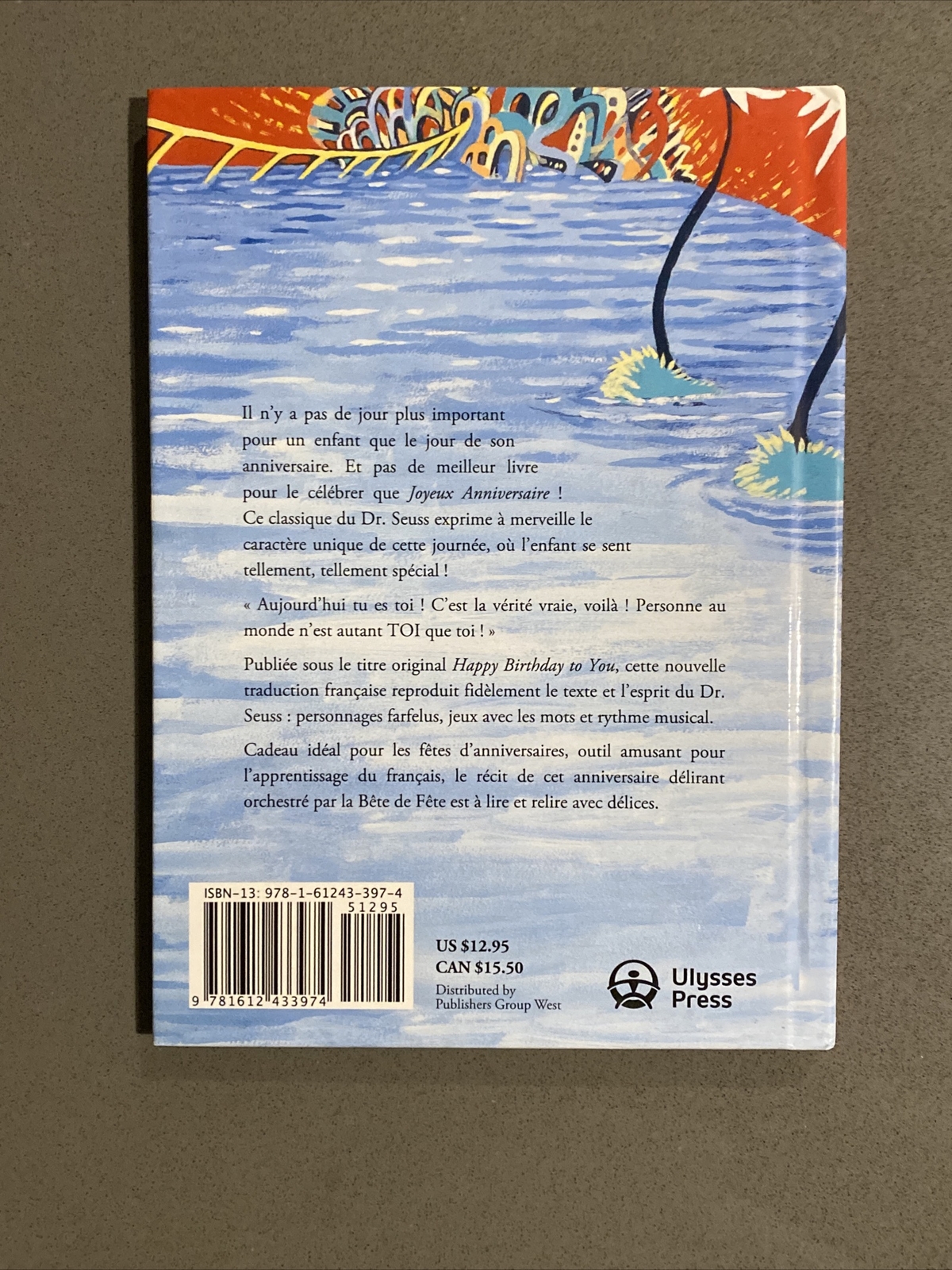Joyeux Anniversaire By Dr Seuss 14 Picture Book For Sale Online Ebay
