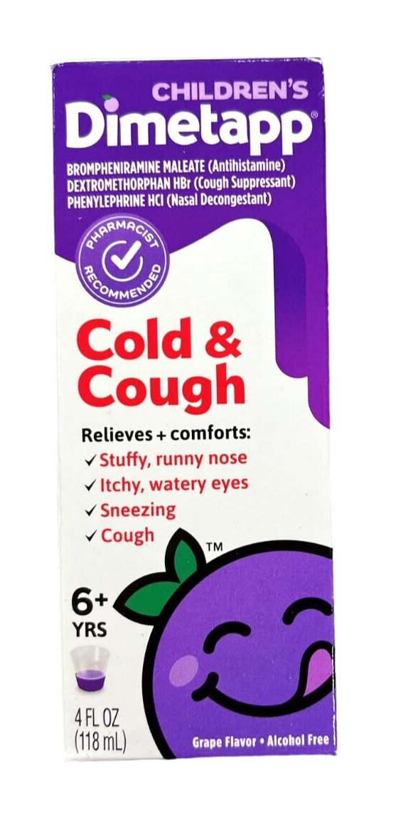 Dimetapp Multi Symptom Cold And Flu Red Grape Walgreens
