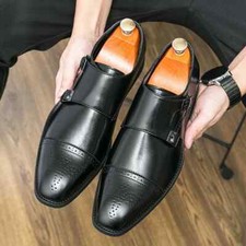 Oxford Dress Shoes Man Banquet Wedding Shoes Office Men Brown Shoes
