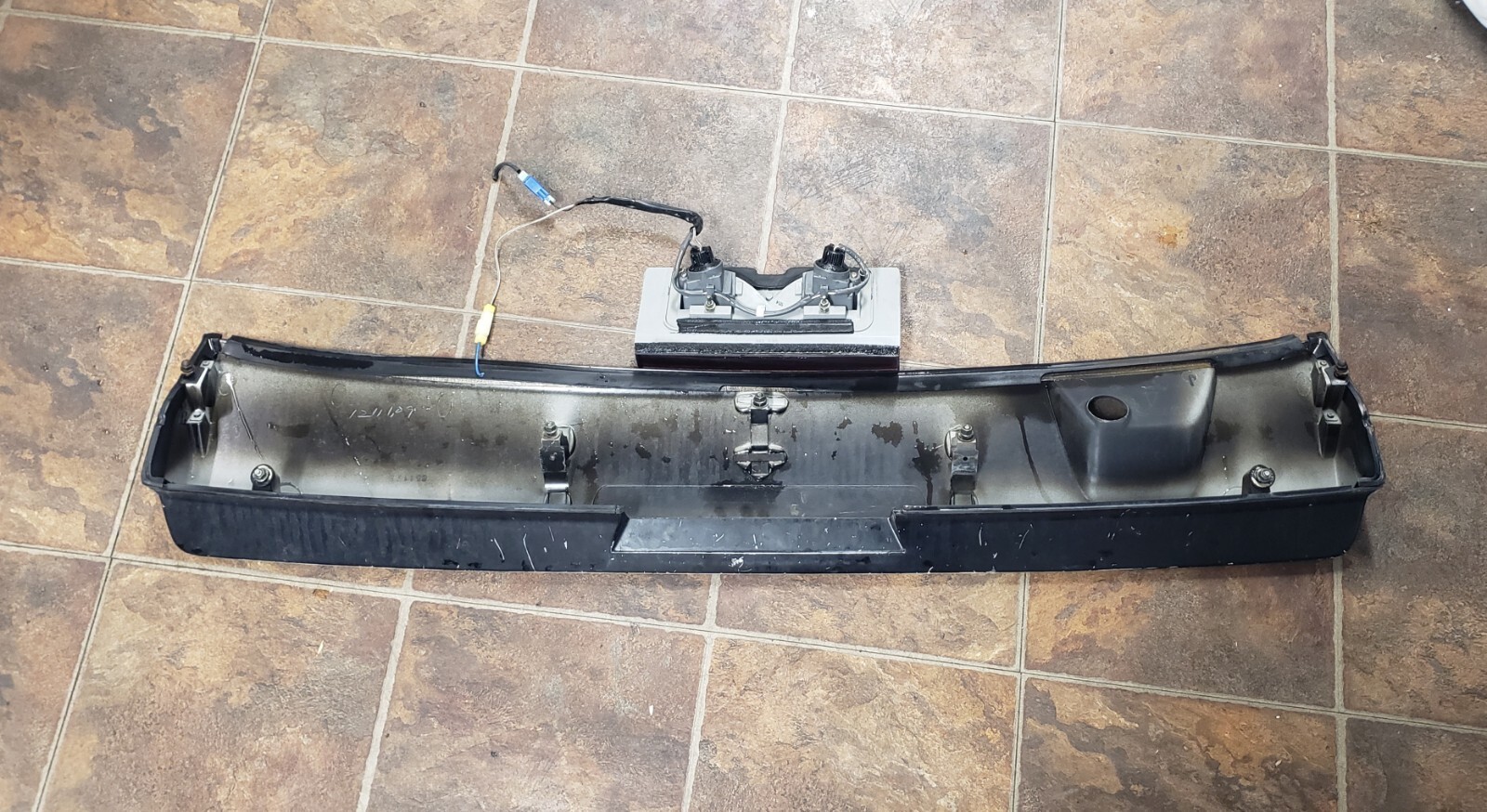 8489 nissan z31 300zx Rear Spoiler Wing OEM With Third Brake Stop