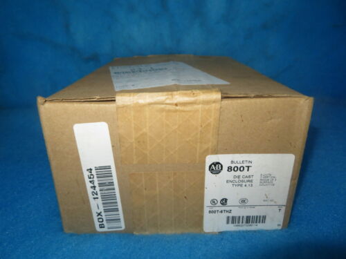 NIB Allen Bradly 800T-6THZ 6 Hole Pushbutton Enclosure + 1 Year Warranty - Picture 1 of 2