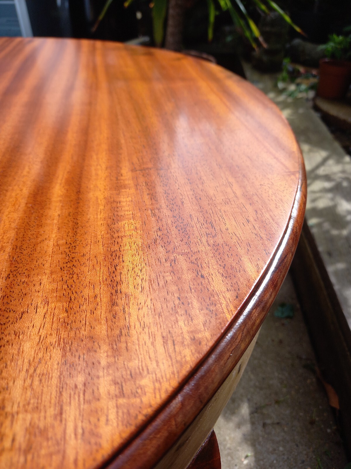 Coffee Table , Solid Wood, Round Table, Display Table eBay