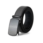 Mens Ratchet Belt No Hole Adjustable Faux Leather Belt for Men, Winston Hide