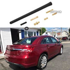 For Chrysler 200 7" Car Replacement Mast Radio Black Short AM/FM Stubby Antenna