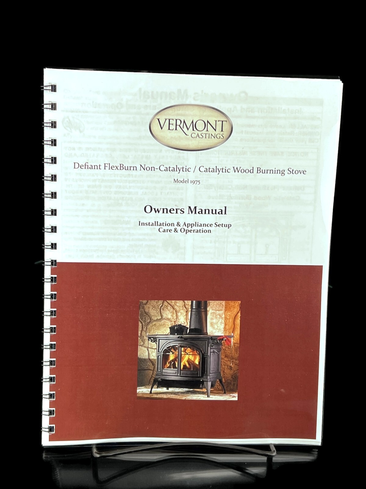 Vermont Castings Defiant FlexBurn Model 1975 Owners Manual For Wood Stove |  eBay