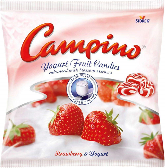 Campino Yogurt & Fruit Hard Candies Strawberry 120g/4.2oz eBay