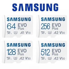 Samsung EVO Plus Micro SD Card 32GB 64GB 128GB 256GB 512GB Class 10 TF Card Lot