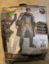Batman vs Superman Costume w/ Cape Boys Medium 8-10 NEW in Retail Packaging