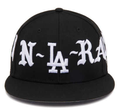 Born X Raised × Los Angeles Dodgers NEW ERA CROWN HAT: BLACK size