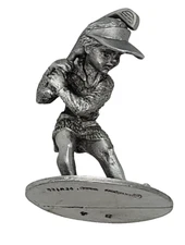 Spoontiques Female Golfer  Pewter B4 VTG 1990 Figurine Mini Minature