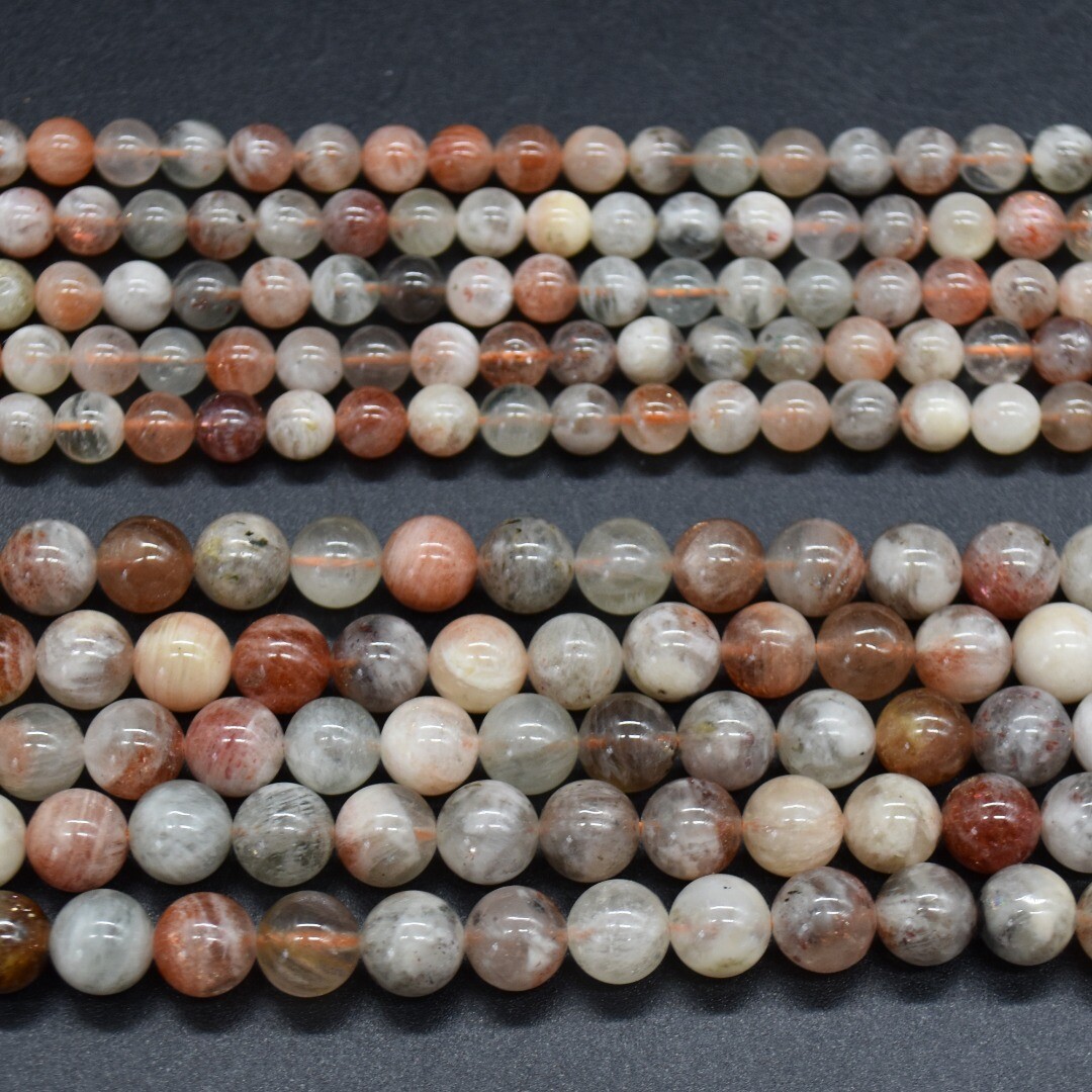 Natural Stone Beads 8mm Lapis Round Semi-Precious Gemstone Beads - 47-50 Beads Per 16'' Strand For Jewelry Making Aquamarine Beads - Foto 11