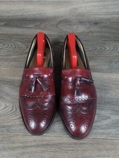 Florsheim 93038 Imperial Centennial Shoes,Wine,Long wingtip Oxford 9D COMFORTECH